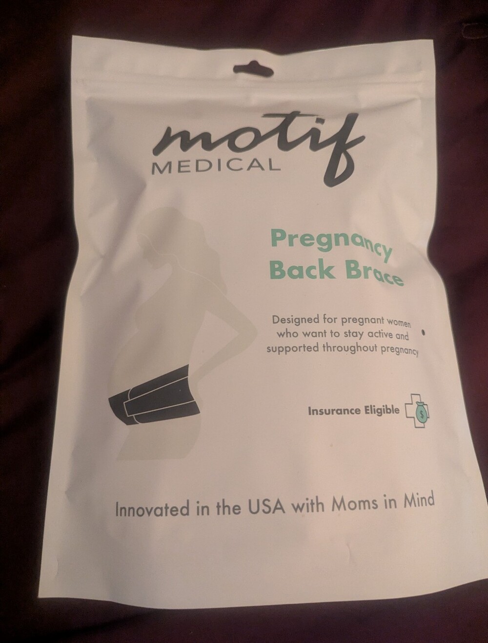 Motif Medical Pregnancy Back Brace